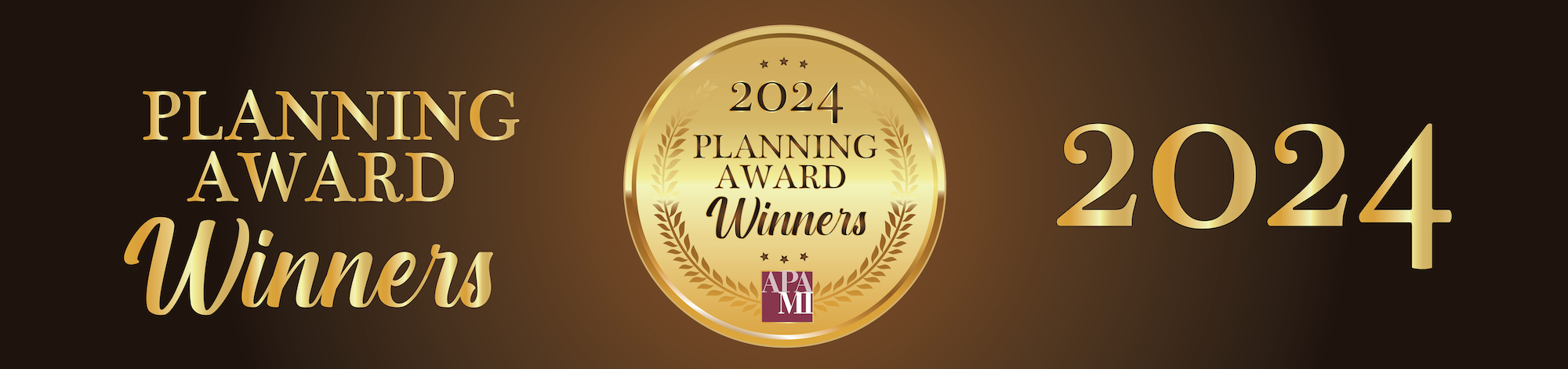 Planning Award Banner 2024